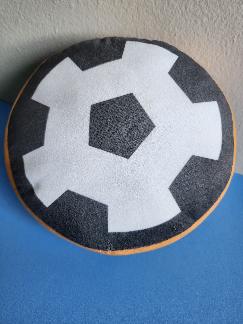 Soccer Shots Promotional Plush Soccer Ball Cushion Pillow Kids Room Decor 9.5 In